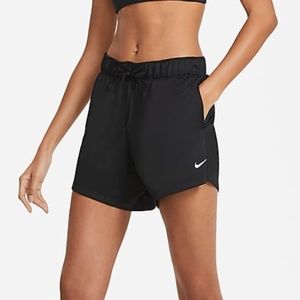 Nike black running shorts, with built in spandex, size:M